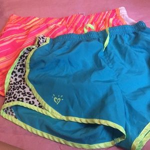 Girls  active shorts size 16 3/$20